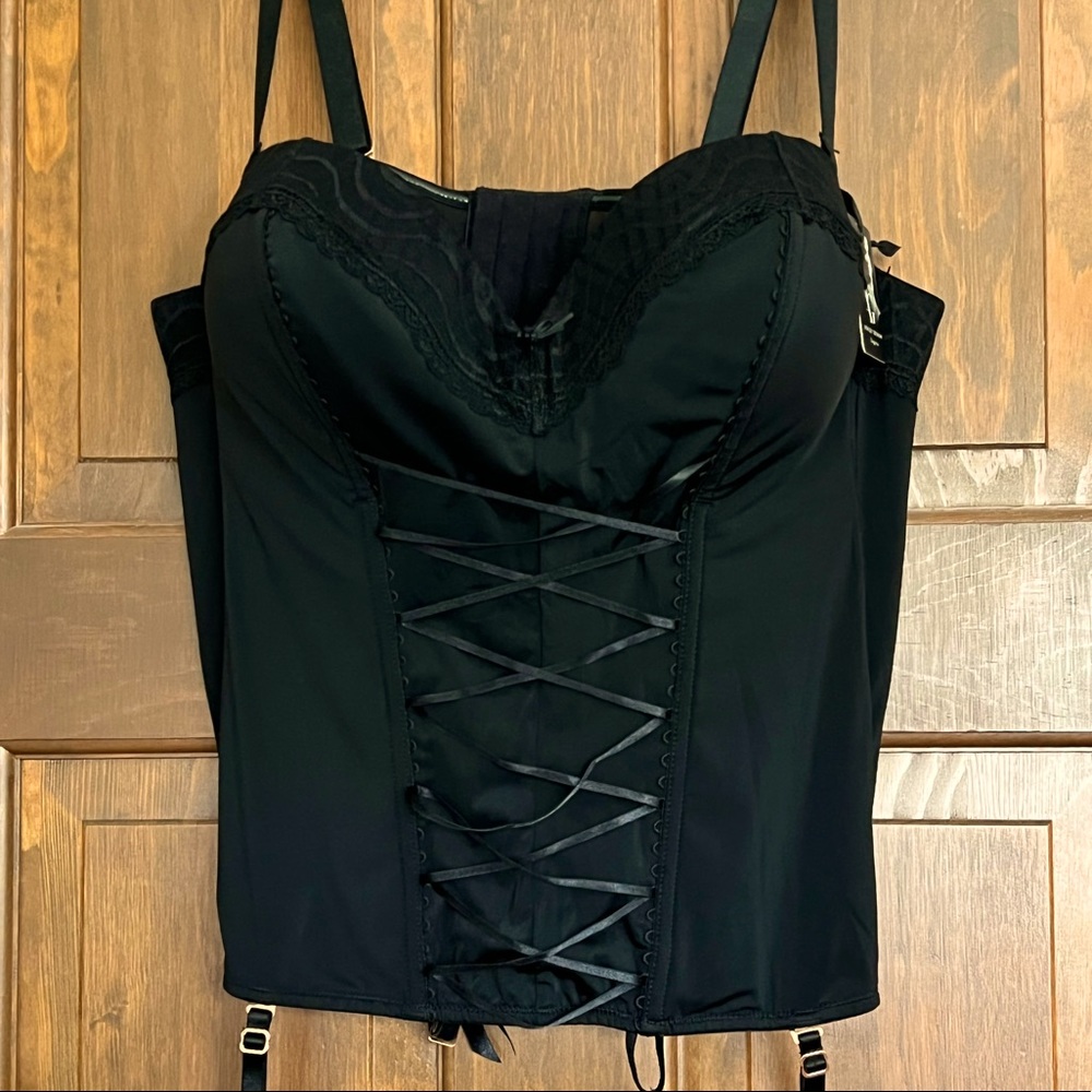 NWT Ashley Graham black corset. Size 1x
